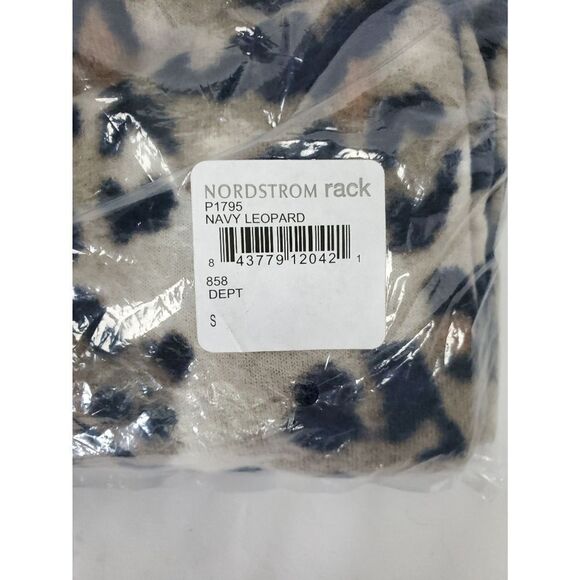 Know One Cares Leopard Print Brushed Knit Joggers Sweatpants Size Small - Picture 7 of 7